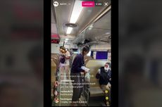 Viral, Video Pedagang Asongan dan Penjual Koran Muncul di Kereta, Apa yang Terjadi?