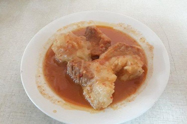 Ilustrasi gulai gajebo. 