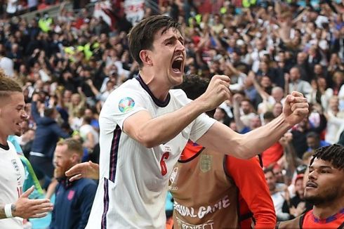 Ayah Maguire Jadi Korban Kerusuhan di Wembley Jelang Final Euro 2020