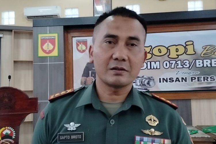 Komandan Kodim 0713 Brebes, Letkol Infanteri Sapto Broto