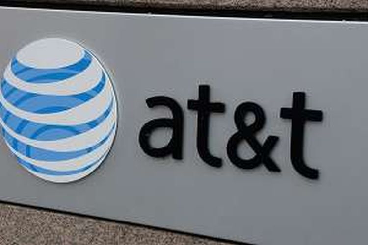 Ilustrasi logo AT&T