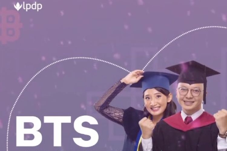 Tangkapan layar terkait Beasiswa BTS dari LPDP