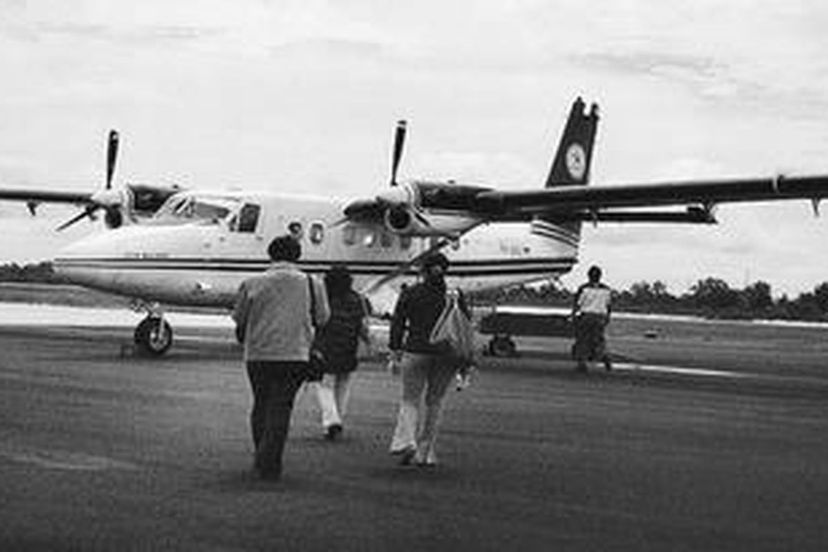 Ilustrasi penerbangan perintis