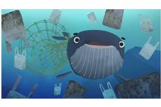 Animasi Paus Ini Ajarkan Anak-anak tentang Bahaya Sampah di Laut