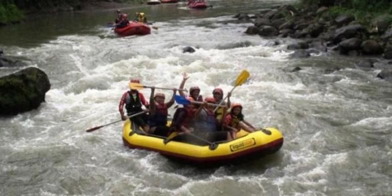 Wisata Arung Jeram Sungai Elo Kian Diminati