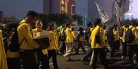 Demo BEM UI Berakhir, Massa Tinggalkan Sudirman dengan Bernyanyi Bersama