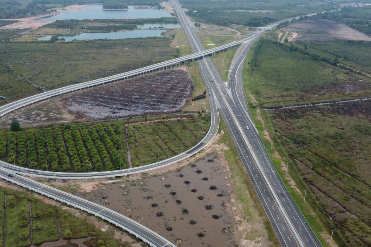 Tol Indralaya-Prabumulih.