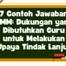7 Contoh Jawaban PMM: Dukungan yang Dibutuhkan Guru untuk Melakukan Upaya Tindak Lanjut