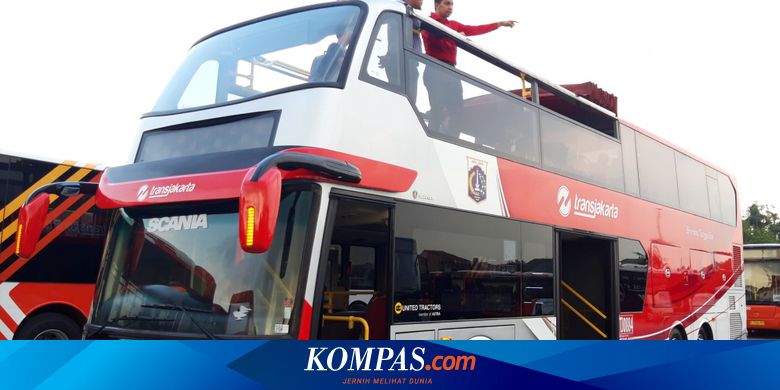Keliling Jakarta Naik Bus Tingkat Gratis Catat Rute Dan Jadwalnya Halaman All Kompas Com