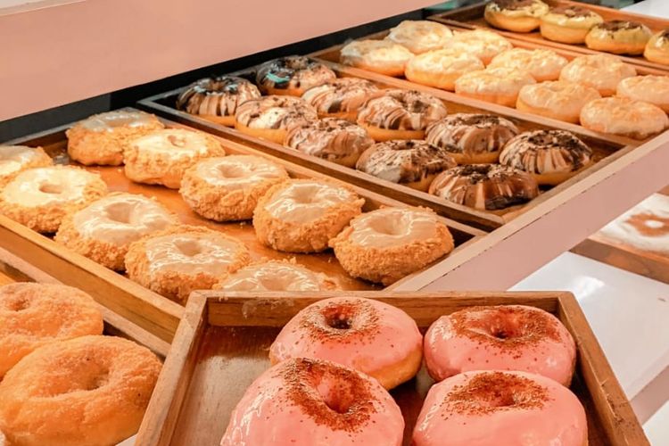 Macam-macam donat di Kalis Donuts