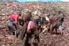 Warga Ramai-ramai Pungut Daging Sitaan Bea Cukai yang Dikubur di Pembuangan Sampah