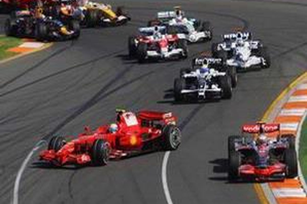 Hamilton juara GP F1 Australia