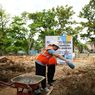Bupati HST Letakkan Batu Pertama, Rehabilitasi Bekas Gedung MTQ Jadi Bagian Taman Dwi Warna Resmi Dimulai 