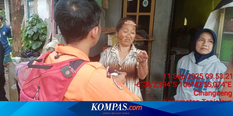 Angin Kencang Robohkan Atap Rumah di Bogor: 2 Warga Luka, 16 Mengungsi