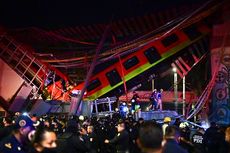 Ini Dugaan Penyebab Ambruknya Jembatan di Kecelakaan Kereta Metro Meksiko