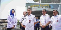 Gercep Tinjau Rumah Pompa, Pj. Gubernur Teguh Tingkatkan Efektivitas Penanganan Banjir 