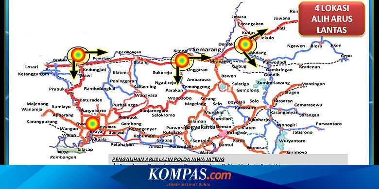 Ini Jalur Alternatif Jawa Tengah Dan Jawa Timur