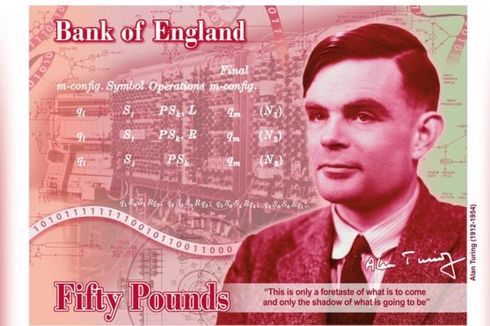 Wajah Pionir AI Alan Turing Akan Menghiasi Lembaran Uang di Inggris