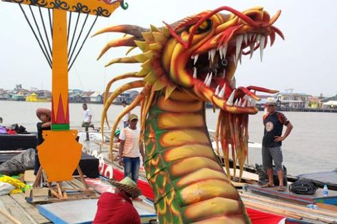 Sabtu, Ratusan Kapal Hias Meriahkan Karnaval Khatulistiwa di Sungai Kapuas