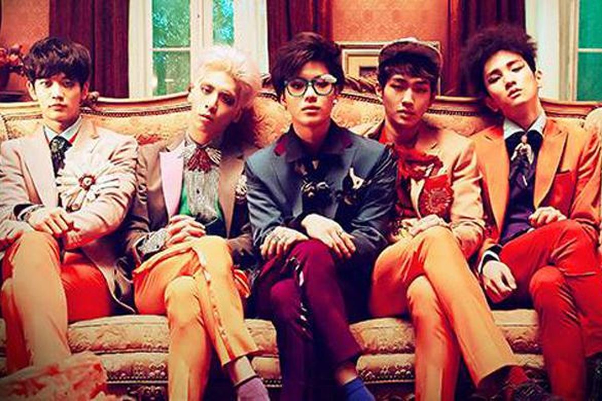 Boyband K-pop SHINee