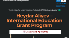 Beasiswa Kuliah S1-S3 Gratis di Azerbaijan, Dapat Rp 7,9 Juta Tiap Bulan