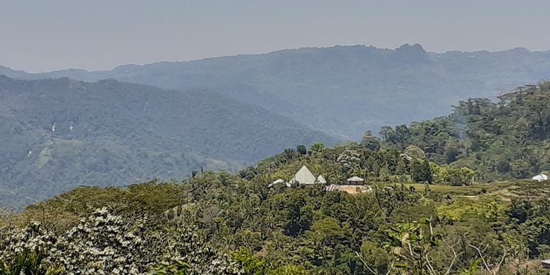 Embun Pagi di Kampung Lembah Wajur, Desa Wajur, Kec. Kuwus Barat, Manggarai Barat, Flores, NTT, Sabtu, (19/10/2019). (KOMPAS.com/MARKUS MAKUR)