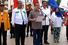 Tugu Soekarno Jadi Tempat Deklarasi Tim Kampanye Jokowi–JK di Kalteng