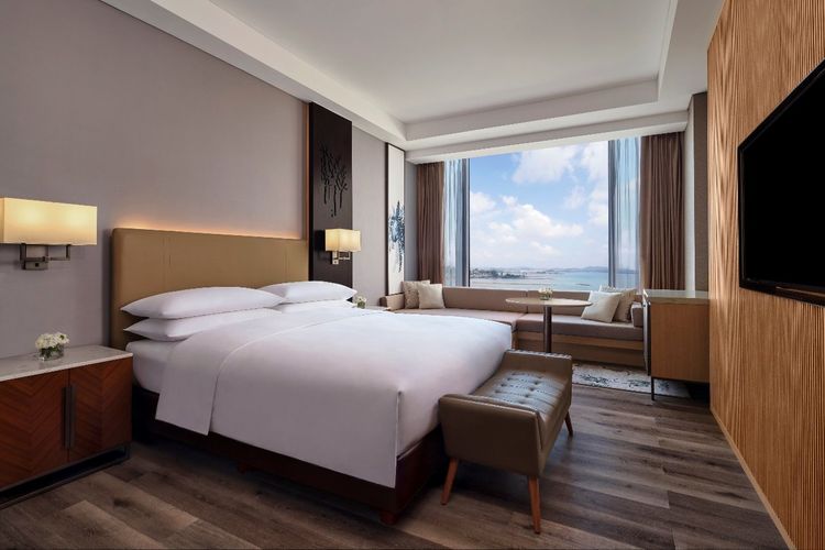 Kamar di Batam Marriott Hotel Bay