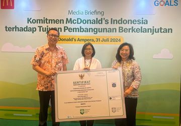 Pertama di Indonesia, McDonalds Ampera Jadi Restoran Cepat Saji Bersertifikat GBH