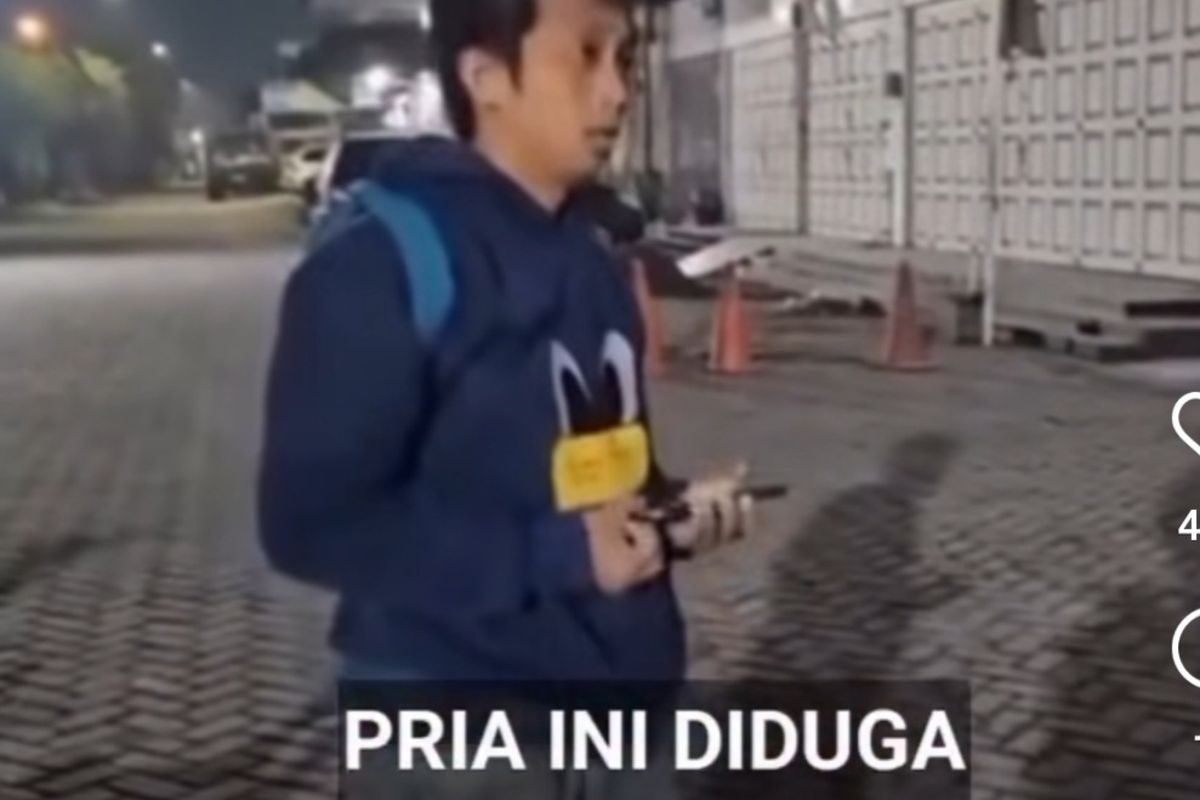 Seorang pria bernama Charles Irawan (31) saat berada di Komplek Cemara Kuta, Kabupaten Deli Serdang, Sumatera Utara, pada Rabu (9/7/2025).
