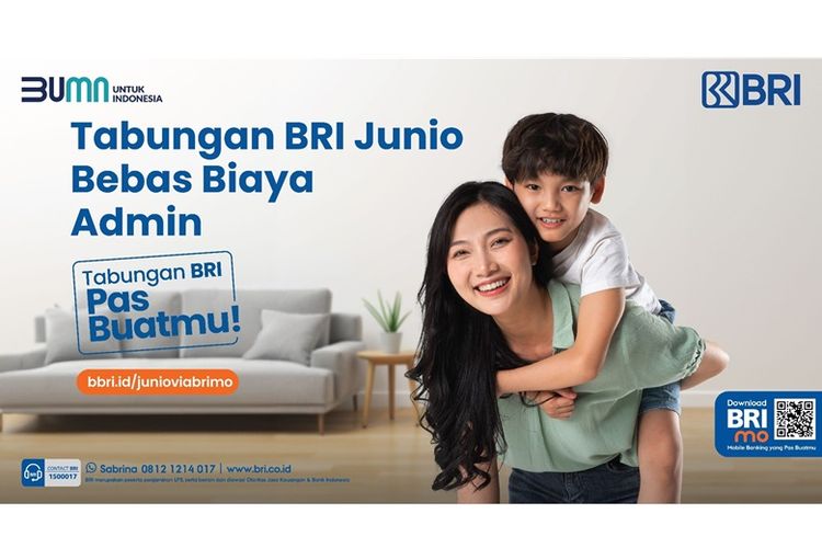 Tabungan BRI Junio membantu anak untuk mengelola THR secara bijak. 