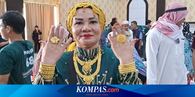 Viral karena Pakaian Glamor dan Emas 180 Gram Pulang dari Haji, Jemaah Haji Makassar Sedih Dihujat Netizen