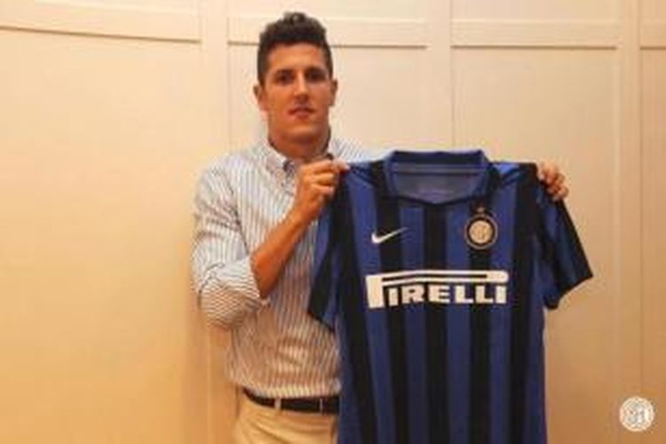 Striker anyar Inter Milan, Stevan Jovetic.