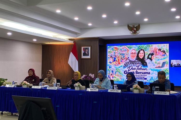 Menteri PPPA: Kesenjangan Upah Perempuan Menurun, Kesempatan Kerja Membaik