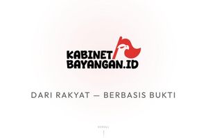 Kabinet Bayangan Rakyat Tanpa Tubuh Politik