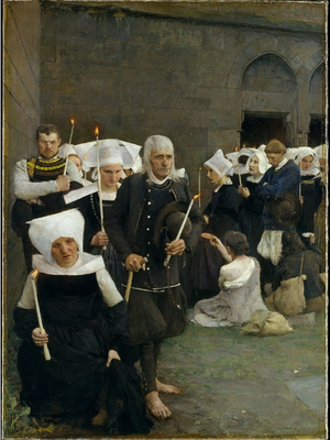 The Pardon in Brittany (1886) oleh Pascal Dagnan-Bouveret