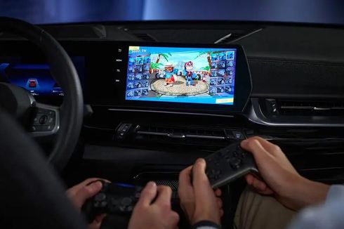 Ikuti Tesla, BMW Sediakan Video Gim di Dalam Mobil