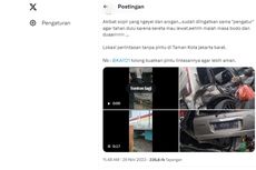 Viral, Video Kecelakaan Mobil SUV dengan KRL di Jakarta Barat, Ini Kronologinya