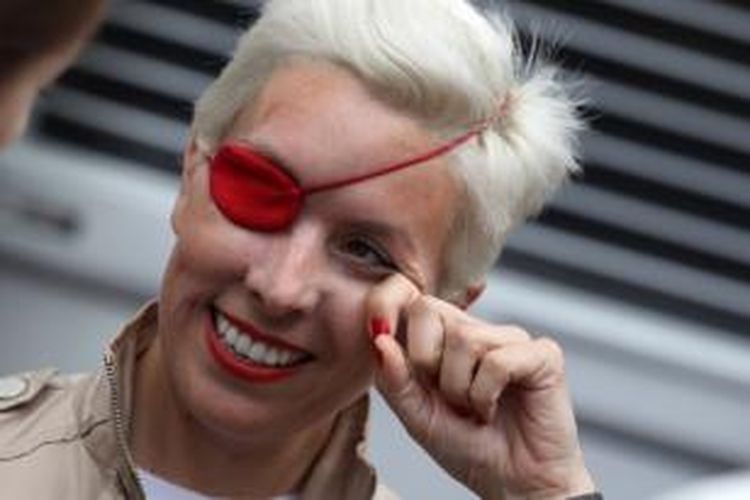 Mantan pebalap uji coba F1, Maria de Villota.