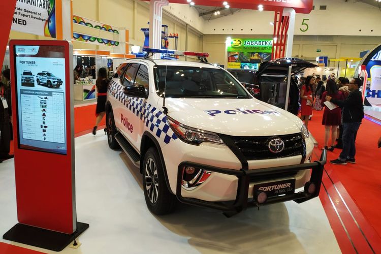 Toyota Fortuner Jadi Mobil Polisi, Siap Dikirim ke Bahrain