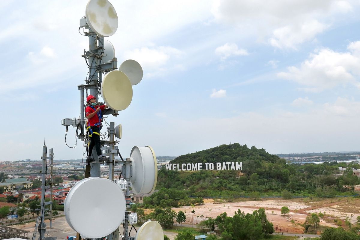 Ilustrasi migrasi jaringan 3G ke 4G LTE Telkomsel