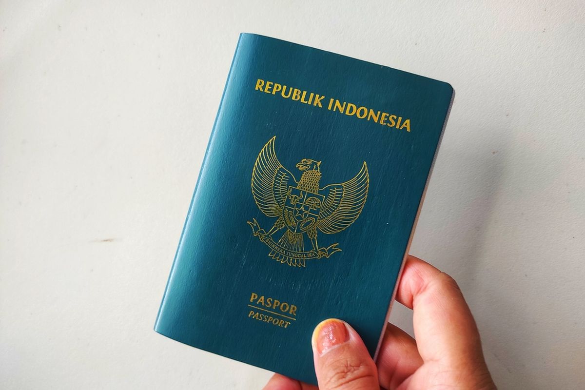 Ilustrasi paspor umrah