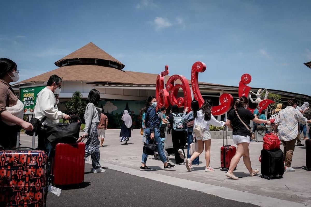 Ilustrasi Bandara Internasional I Gusti Ngurah Rai Bali. 
