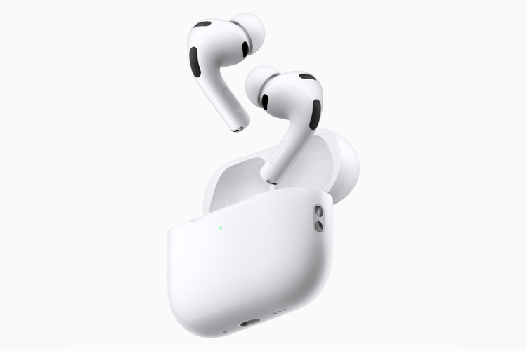 AirPods Pro 3 resmi, earbuds terbaru Apple ini mengunggulkan kualitas suara yang luar biasa karena sudah dilengkapi fitur ANC terbaik di dunia. Selain itu, earbuds ini juga desain baru, Active Noise Cancellation (ANC) lebih canggih, dan sejumlah fitur kesehatan terbaru.