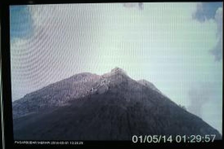 Visual merapi terkini dari CCTV BPPTKG