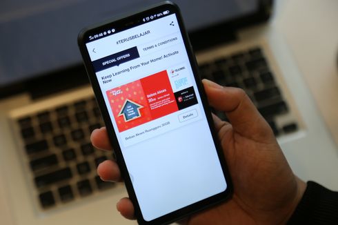 Ruangguru Gratiskan Sekolah Online, Telkomsel Sediakan Kuota 30 GB