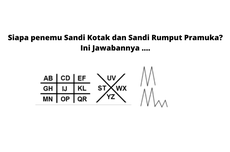 Siapa penemu Sandi Kotak dan Sandi Rumput Pramuka? Ini Jawabannya ....