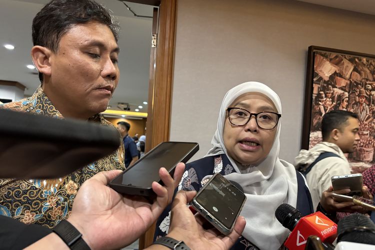 Direktur Jenderal Perumahan Perkotaan Kementerian KPK Sri Haryati saat ditemui di gedung Direktorat Jenderal Kekayaan Negara, Kementerian Keuangan, Jakarta Pusat, Rabu (11/6/2025). 