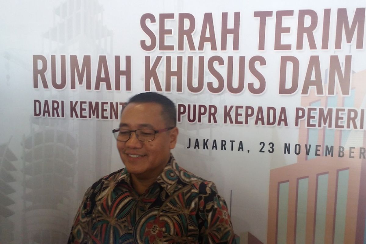 Dirjen Penyediaan Perumahan Kementerian PUPR Khalawi Abdul Hamid.