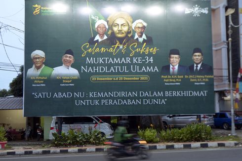 Jokowi hingga JK Hadiri Pembukaan Muktamar Ke-34 NU, Presiden Pakai Sarung Hijau